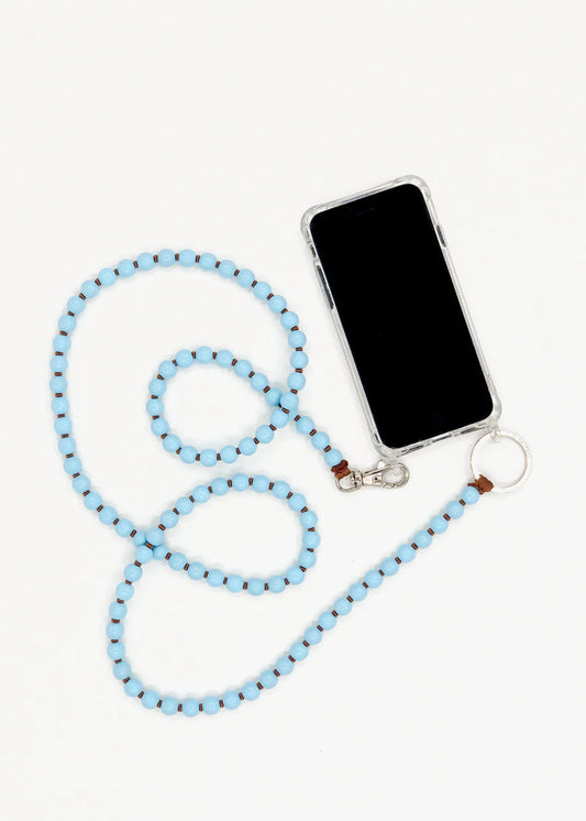 Ina Seifart Phonenecklace | Pastel Blue Mocha