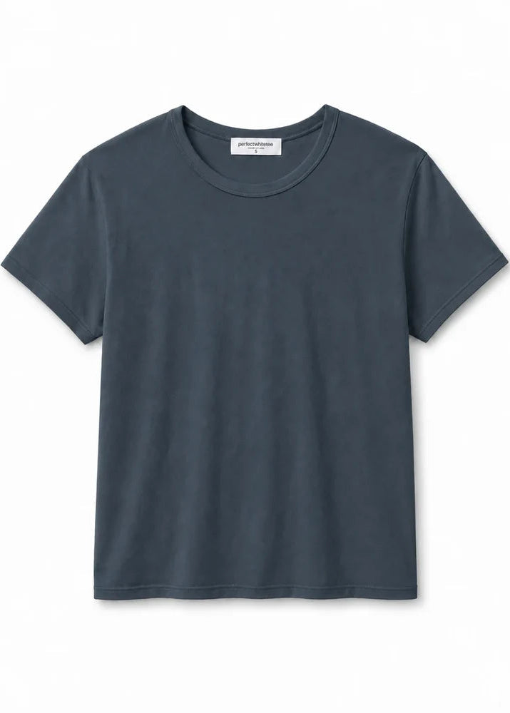 Perfect White Tee Harley Crew Tee | Turbulence