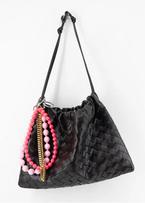 Ina Seifart Bag Charm Zoe | Rose + Neon Pink