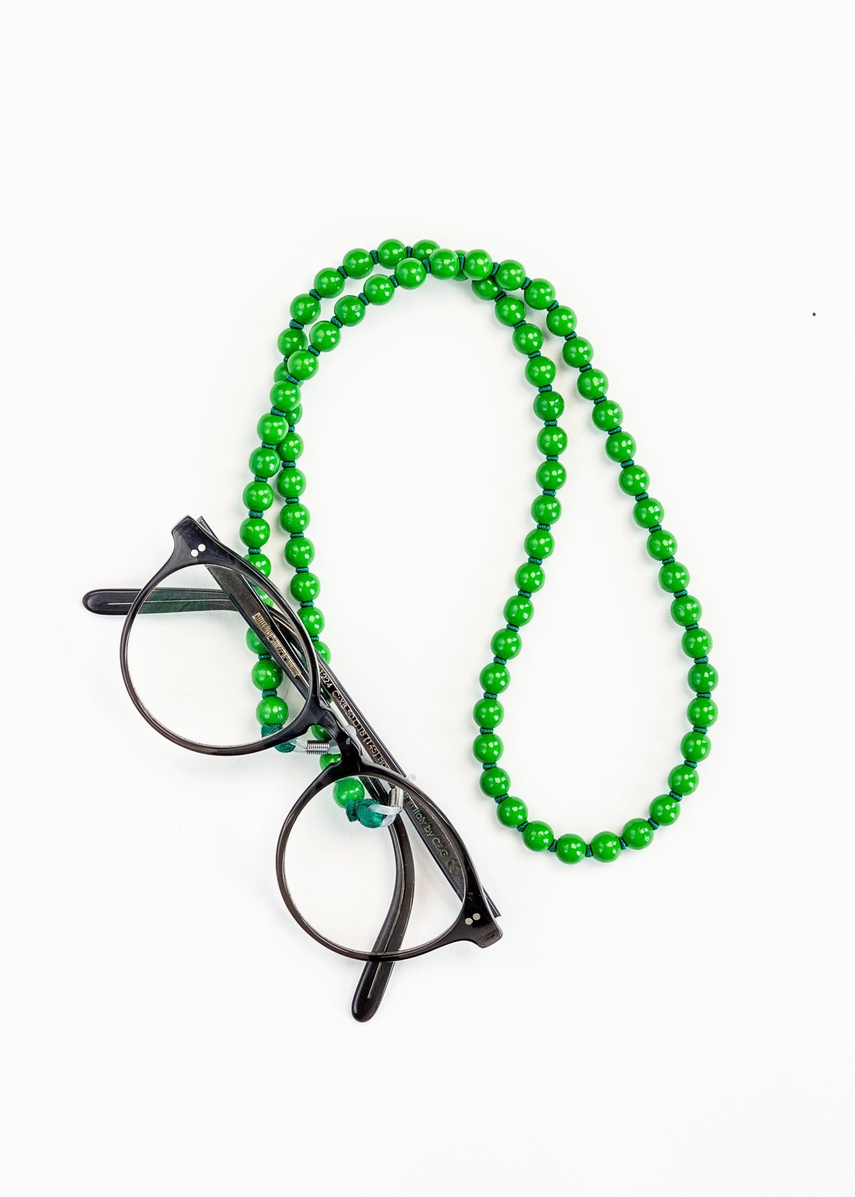Ina Seifart Glasses Chain | Green