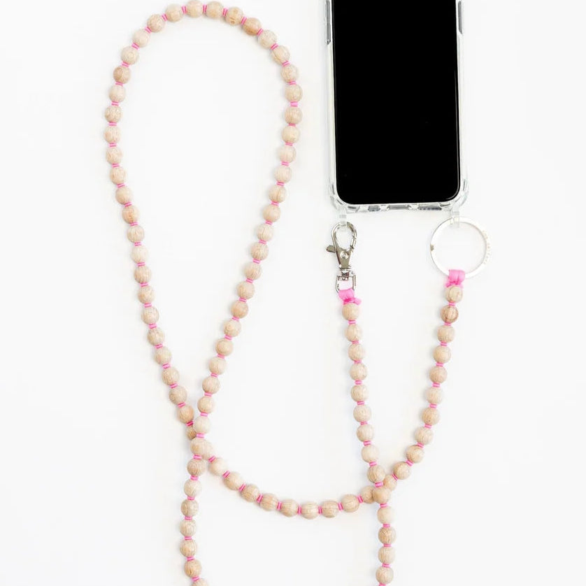 Ina Seifart Phonenecklace | Natural Pink