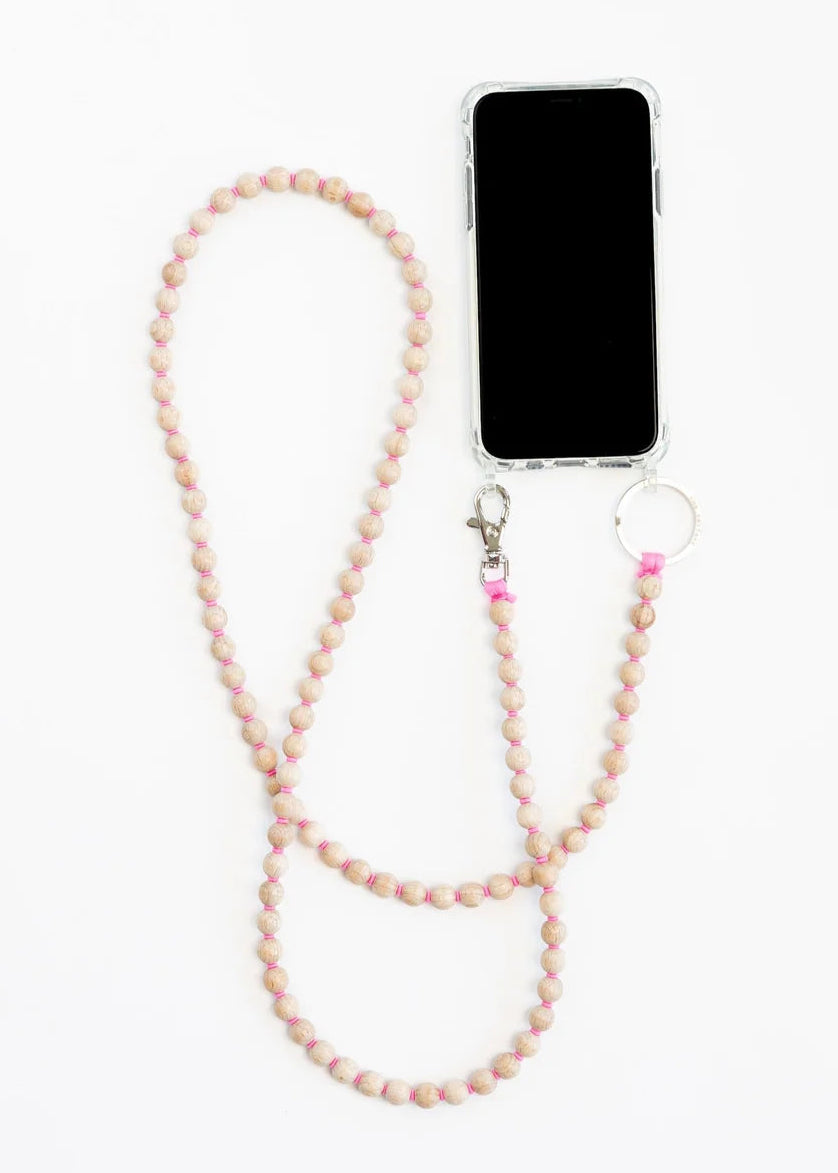 Ina Seifart Phonenecklace | Natural Pink