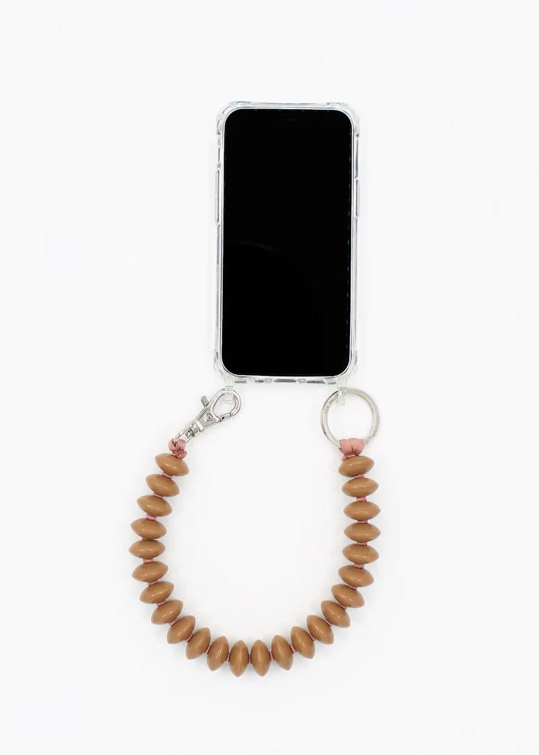 Ina Seifart Linse Phone Keychain | Mocca