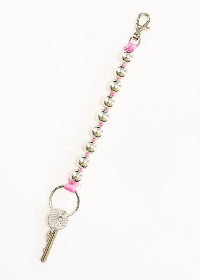 Ina Seifart Perlen Short | Silver + Pink
