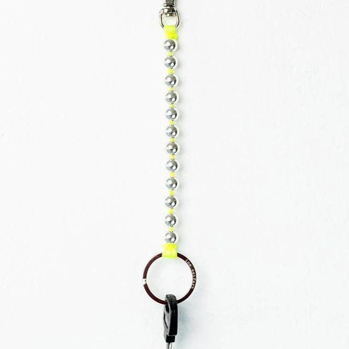 Ina Seifart Perlen Short | Silver Neon Yellow