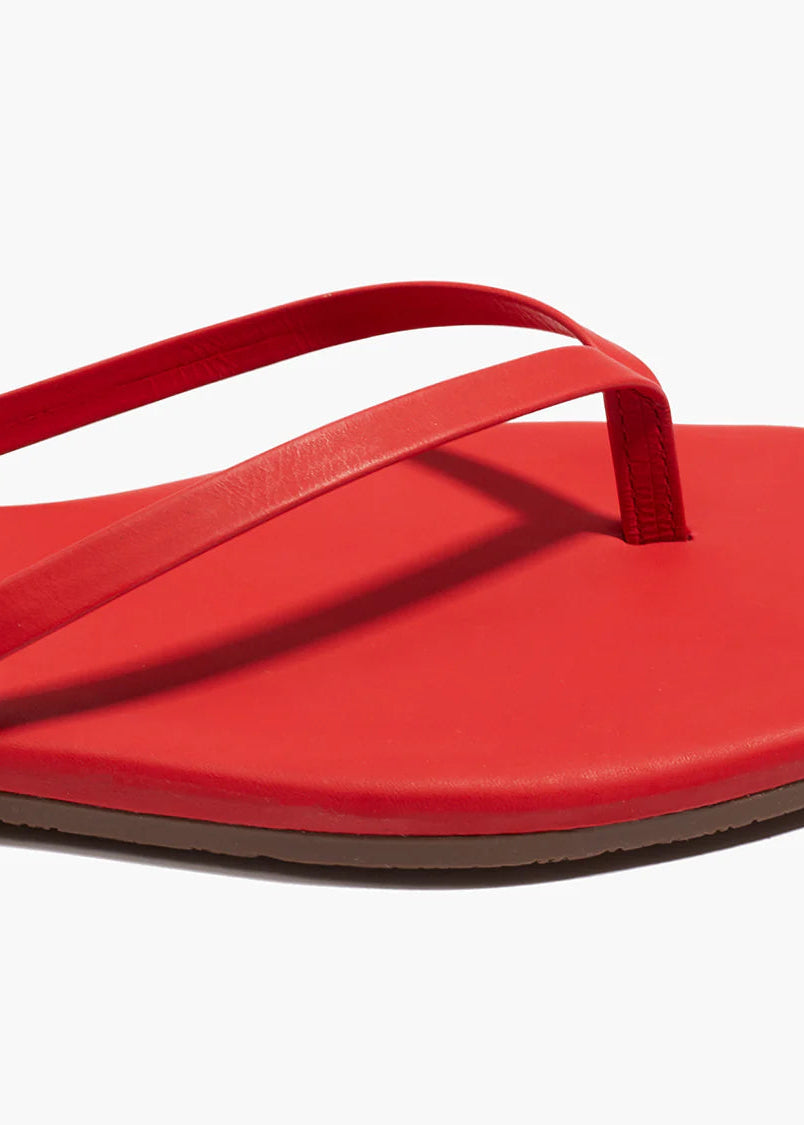 TKEES Square Toe Lily | Red