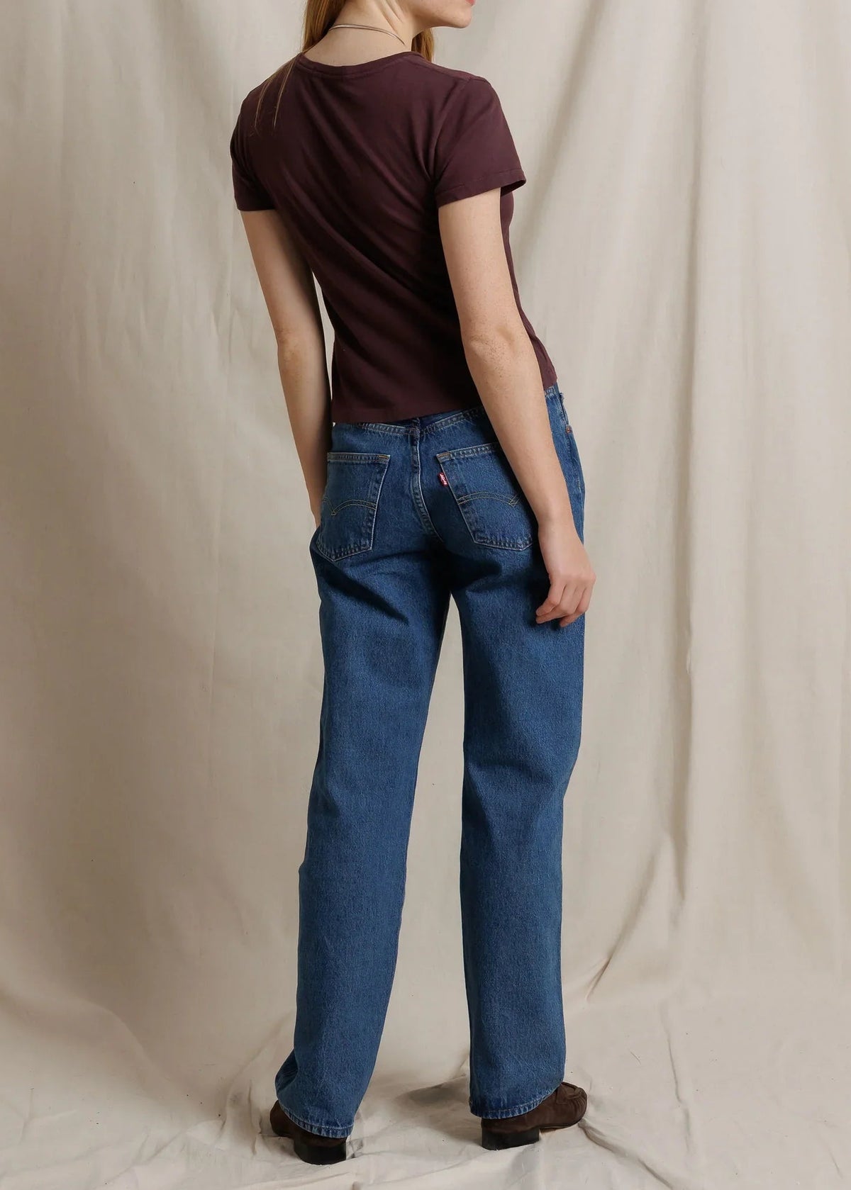 Perfect White Tee Lisa Recycled Cotton Fitted Tee | Cherry Lacquer