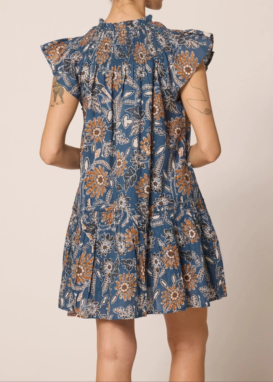 Cleobella Lydia Mini Dress | Magnolia Floral Print