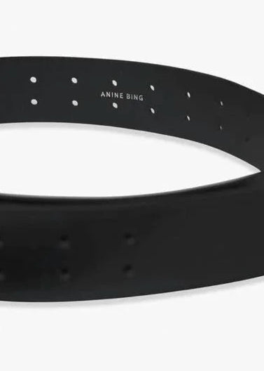 Anine Bing Naumi Belt | Black