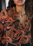 Octavia Printed Blouse