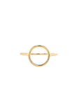 Olivia Thin Band Open Circle Ring