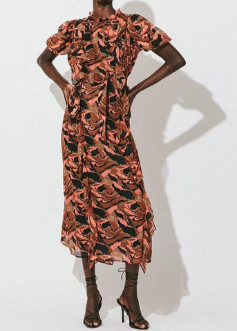 Paige Printed Midi Dress