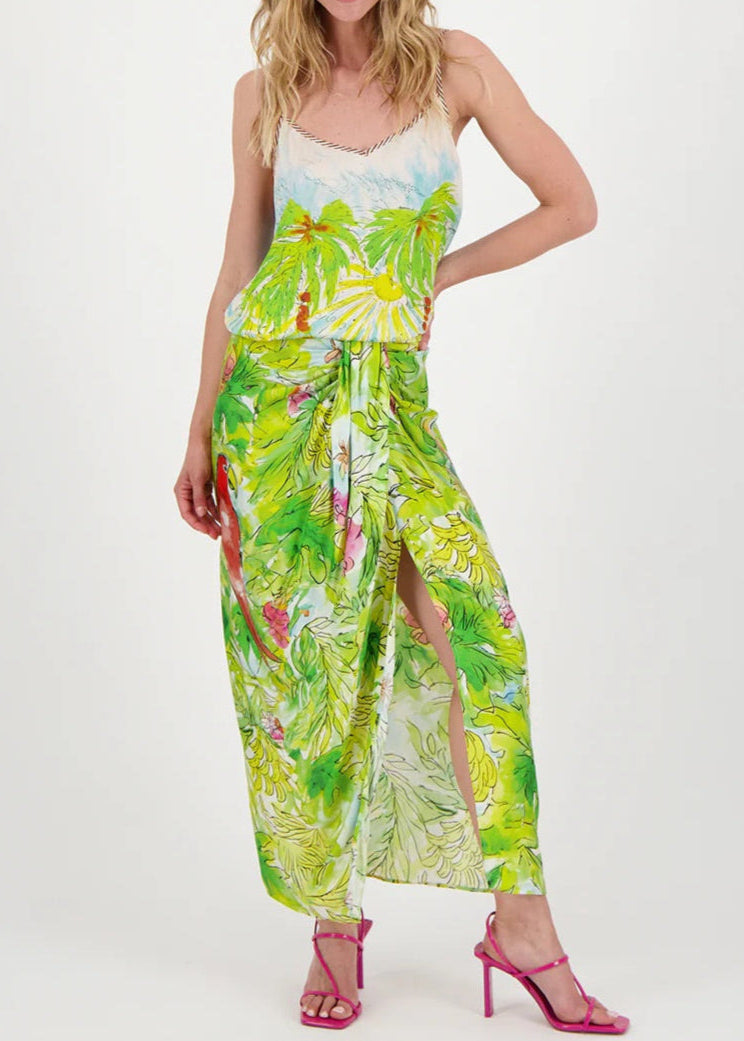 Me369 Luna Tie Front Skirt | Pura Vida