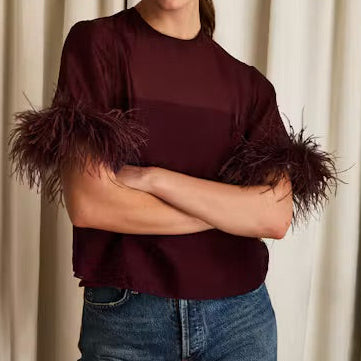 Saylor Kaleen Top | Chocolate