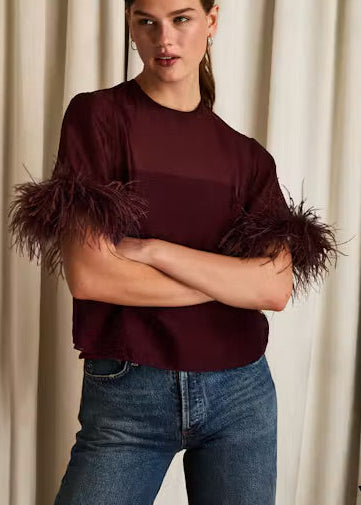 Saylor Kaleen Top | Chocolate