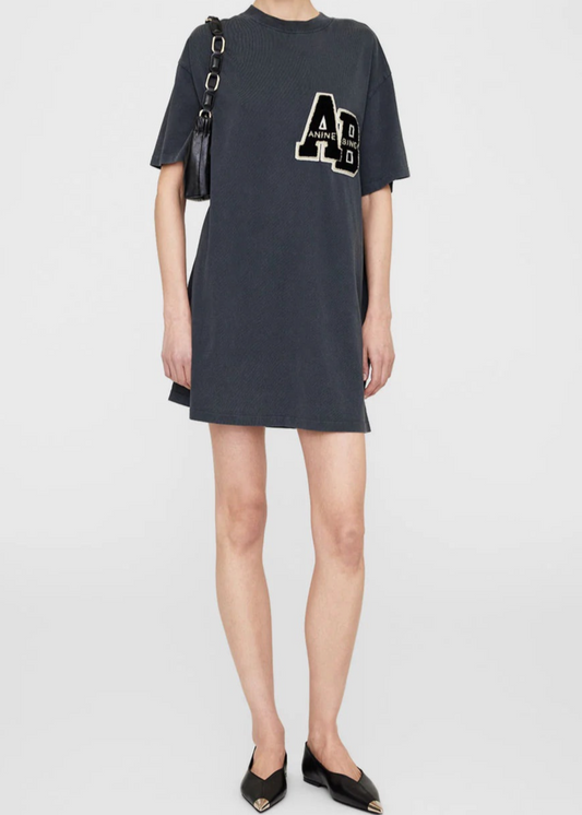 Anine Bing Beth Mini Letterman Dress
