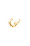 10k Solid Gold Plain Enhancer Charm