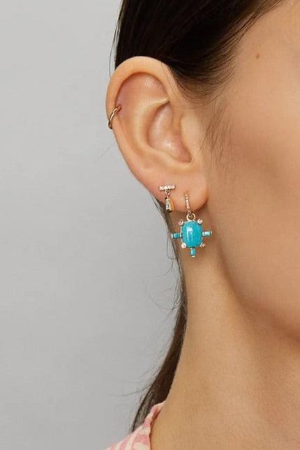 SCOSHA Juno Charm With Turquoise