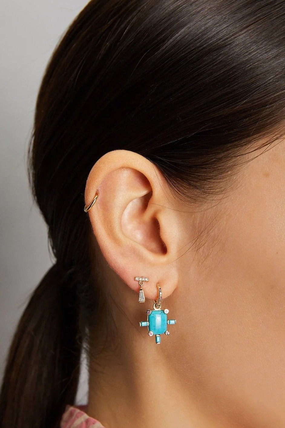 SCOSHA Juno Charm With Turquoise