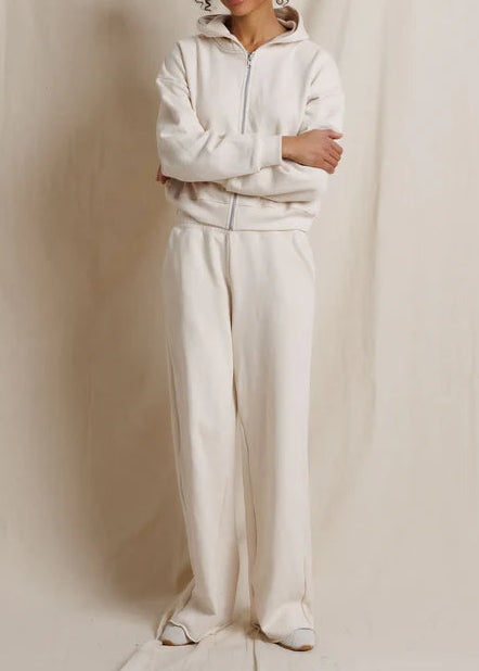 Perfect White Tee Leni French Terry Pull On Pant With Pockets | Sugar