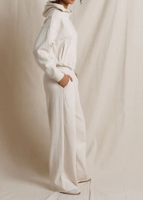 Perfect White Tee Leni French Terry Pull On Pant With Pockets | Sugar