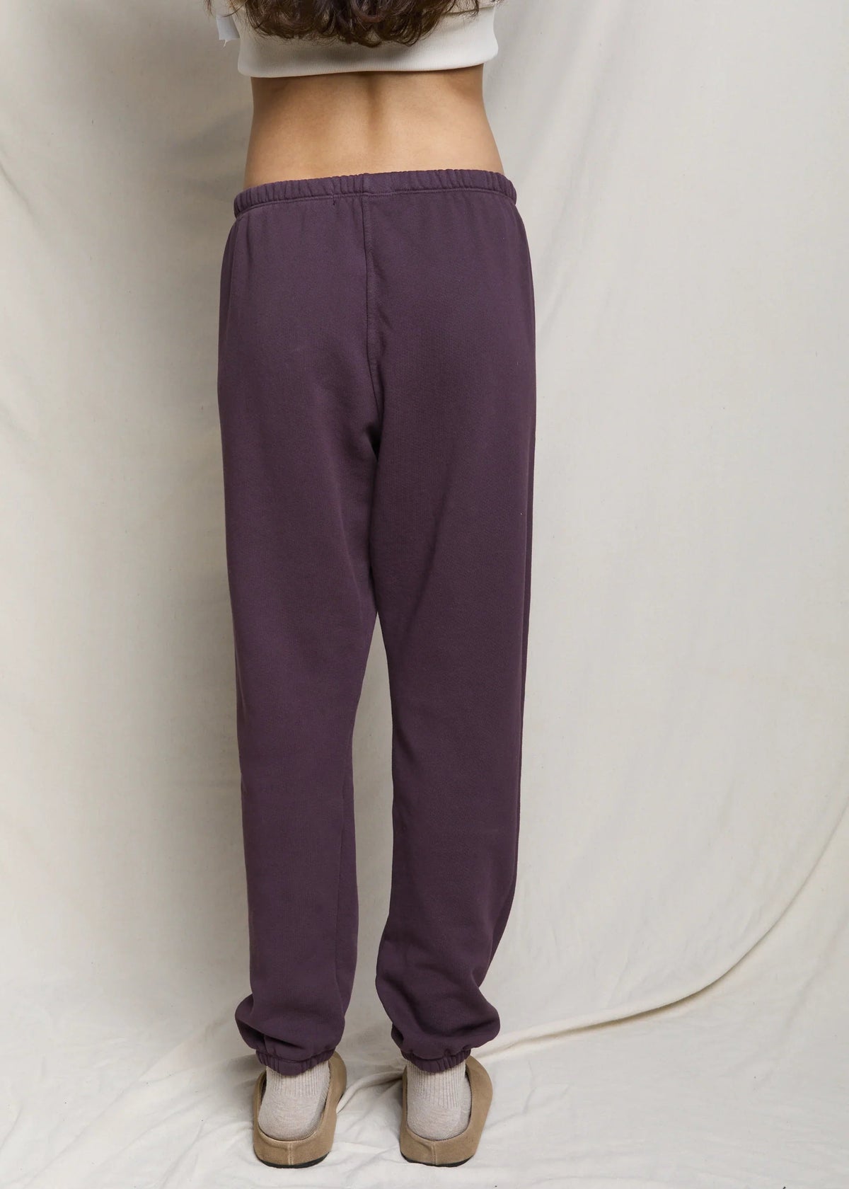 Perfect White Tee Stevie Fleece Easy Sweatpant | Cherry Lacquer