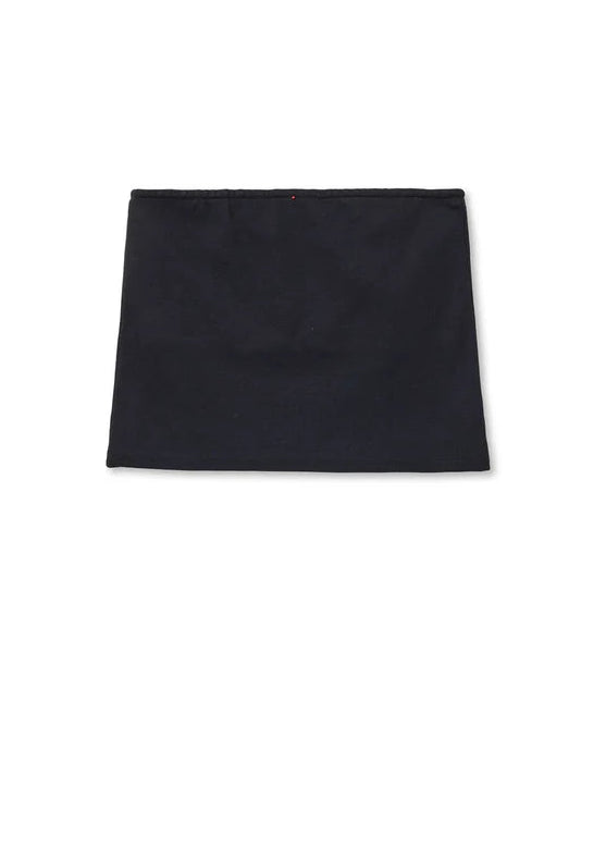Perfect White Tee Talula Structured Rib Tube Top | True Black