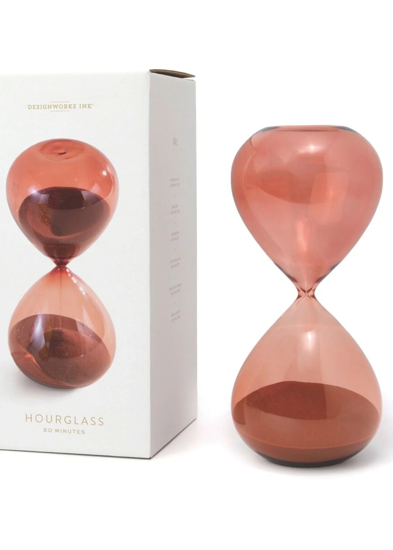 Designworks Ink Hourglass | Terracotta Ombre | 1 Hour