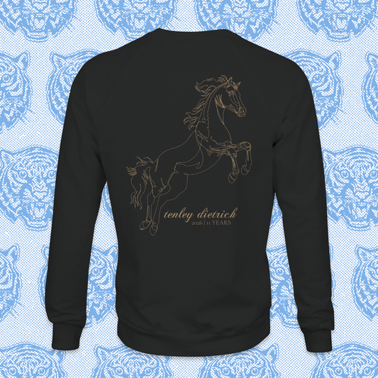 tenley dietrich x Blair Hakimian 11 Year Anniversary Special Edition Sweatshirt