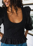 Veronika Solid Blouse