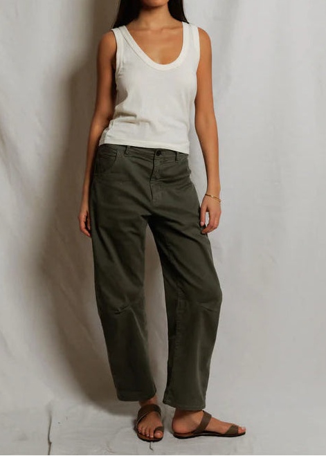Perfect White Tee Vicky Hemp Cotton Tank Top | Natural