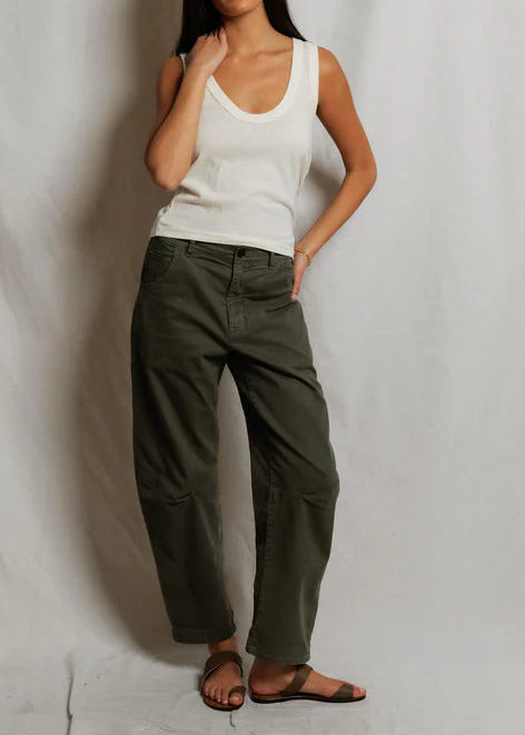 Perfect White Tee Vicky Hemp Cotton Tank Top | Natural