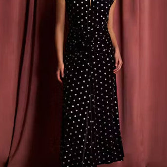 Saylor Nura Dress | Black/Silver