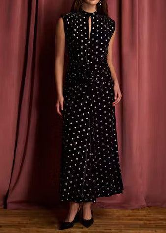 Saylor Nura Dress | Black/Silver